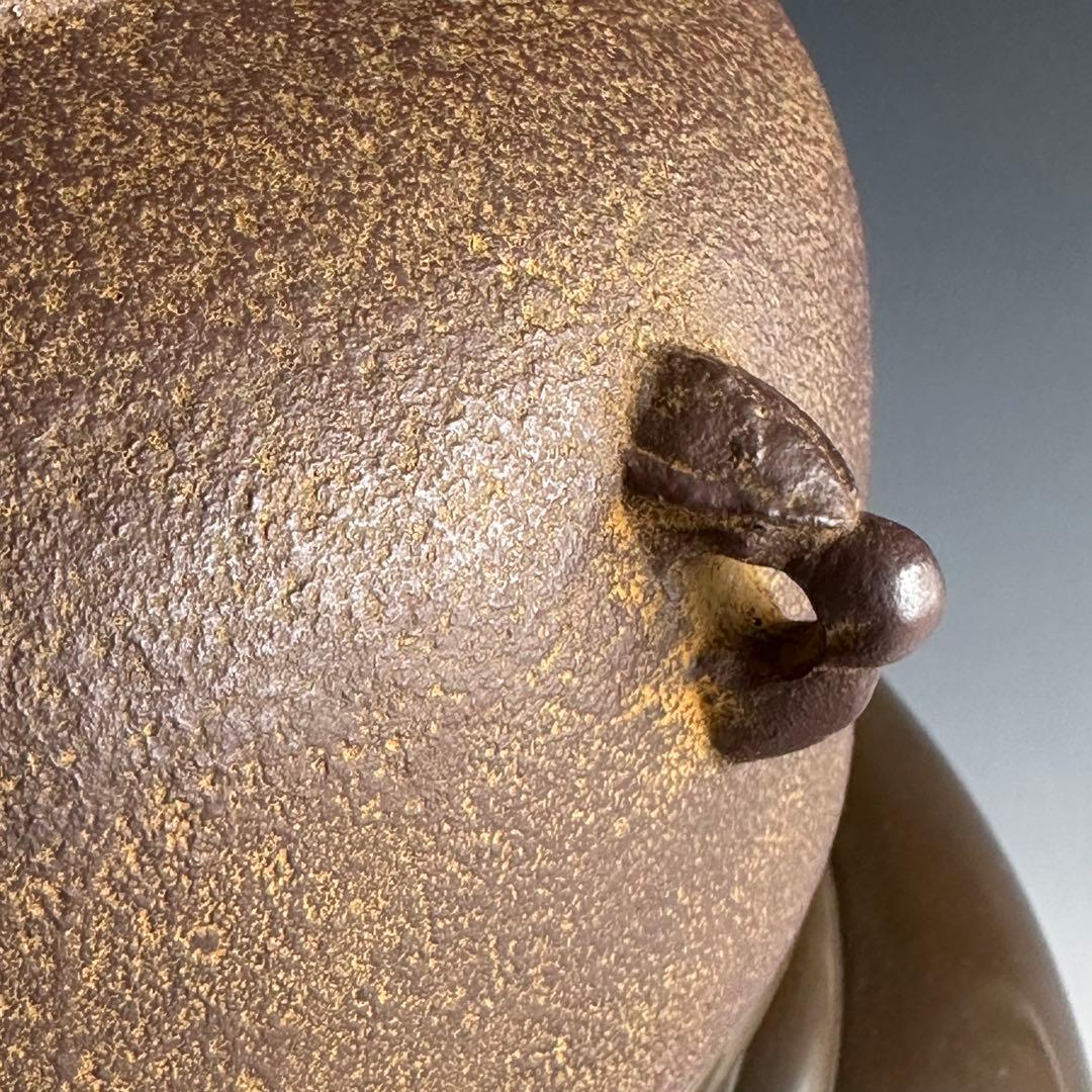 茶道具　唐銅　切掛　鬼面風炉　平丸釜添　加藤恵造　共箱　未使用　風炉　釜　稽古