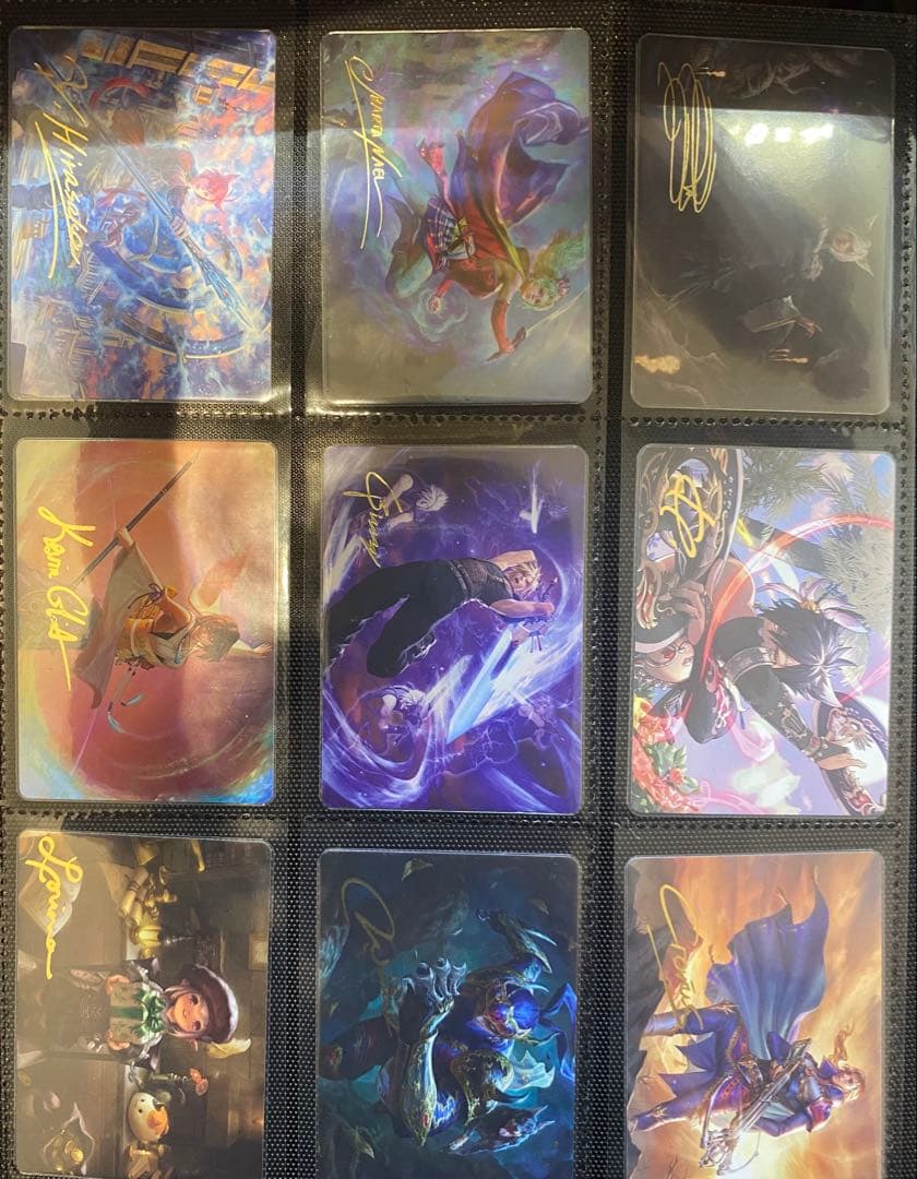 mtg FINAL FANTASY 箔押し アートカード 53種セット　日本語