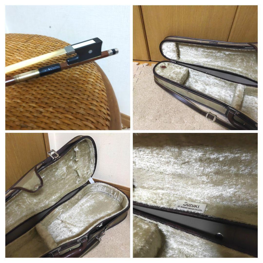 SUZUKI No.200 4/4 バイオリン 1999年製 kun 肩当付き