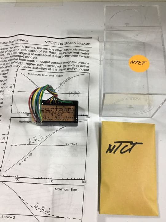 エレキギター用プリアンプ