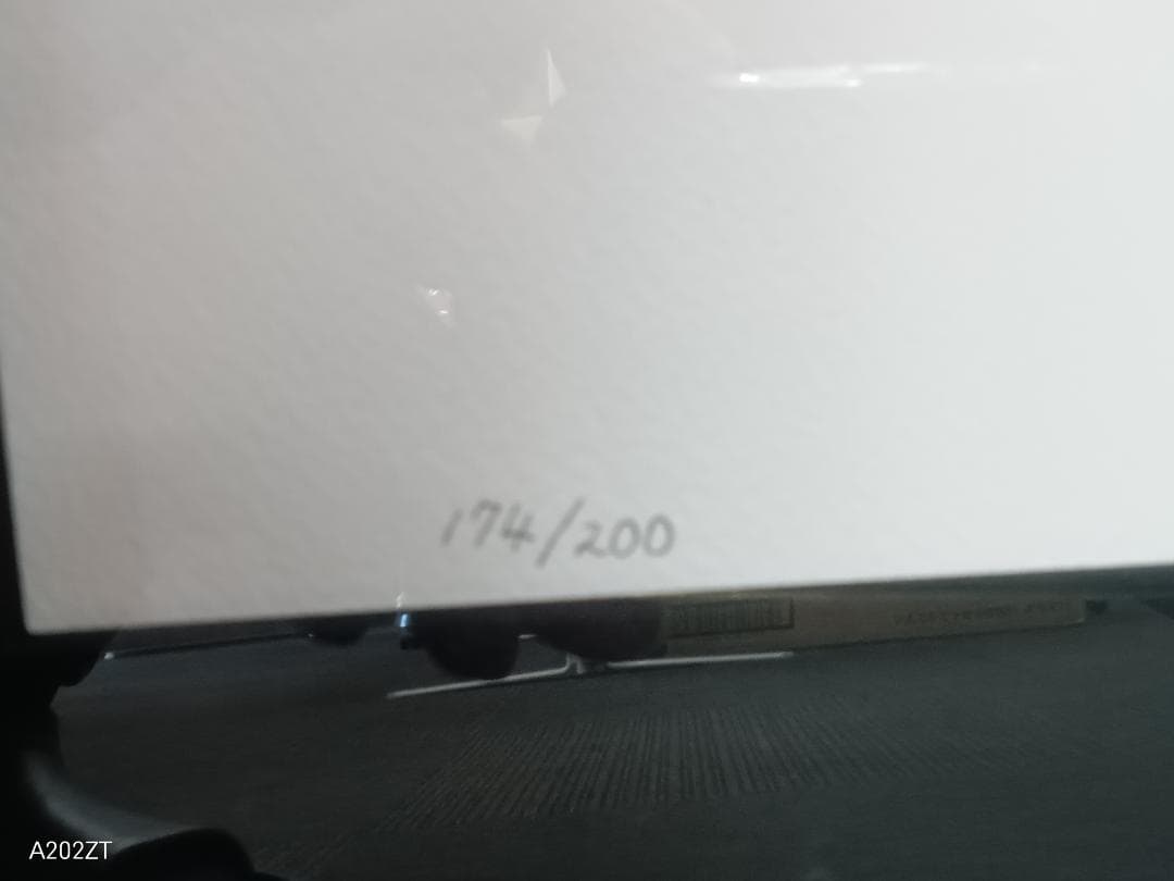 ちばてつや 『あしたのジョー』　矢吹丈 複製版画 高森朝雄 直筆サイン