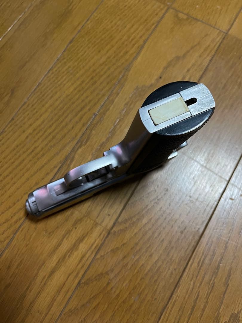 時田しろくま ルガーP08 マルシン　おまけPPK固定ガスGUN