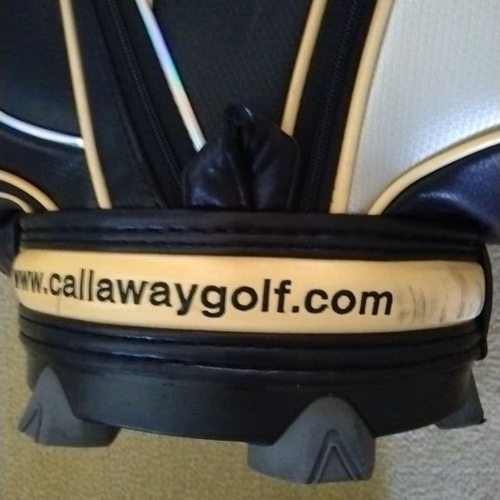 Callaway キャディバッグ 　　　ブラック ゴールド