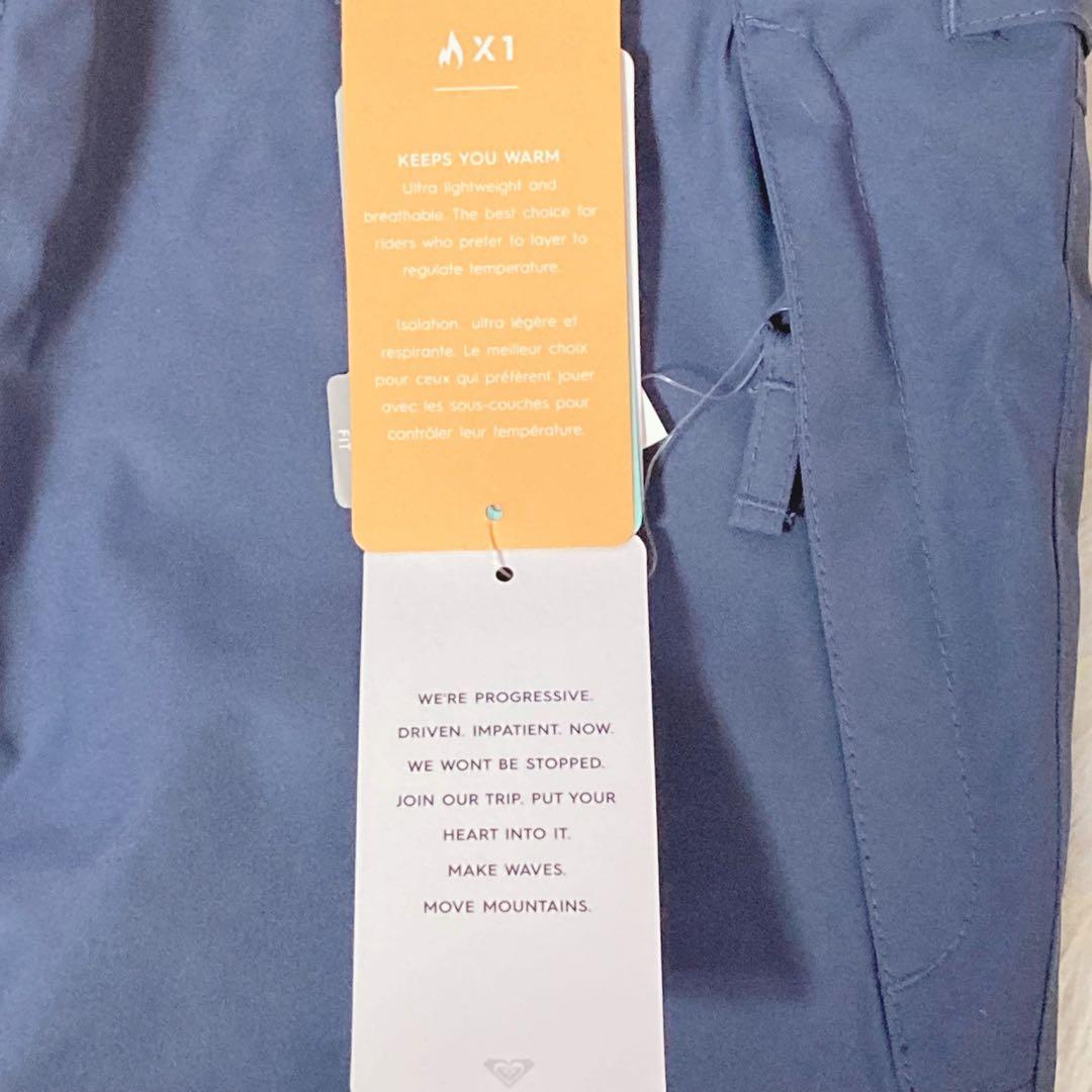 ROXY スノーボードウェアパンツ Lサイズ未使用 ブルーレディース