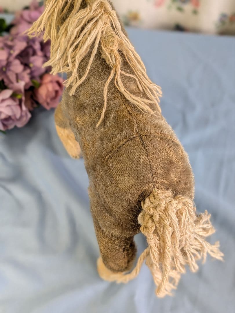 イギリス アンティーク ポニー 子馬 ぬいぐるみ