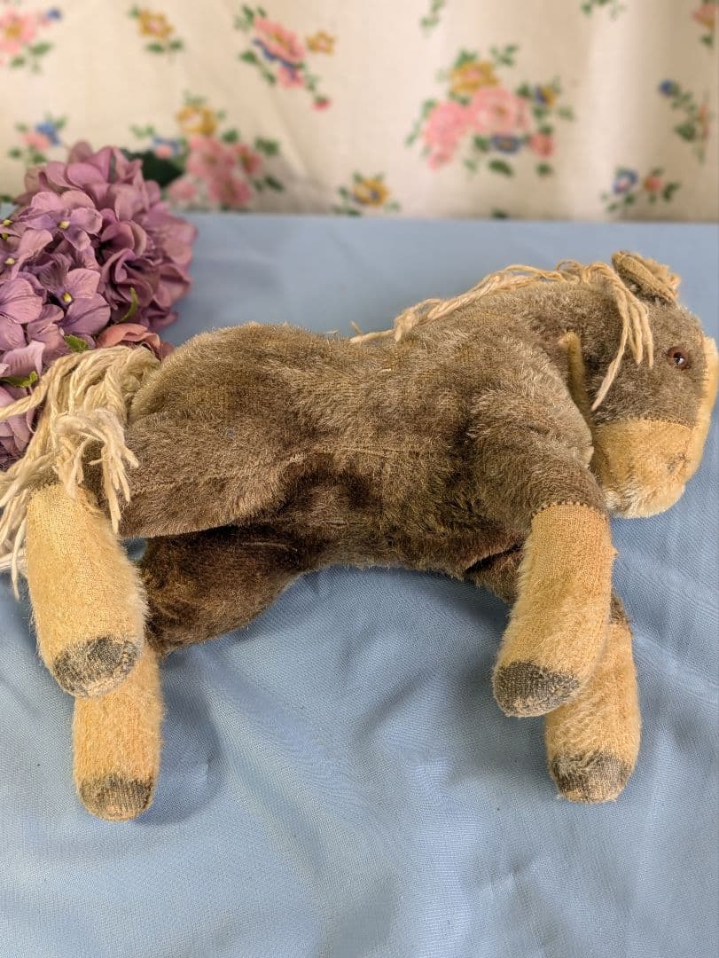 イギリス アンティーク ポニー 子馬 ぬいぐるみ