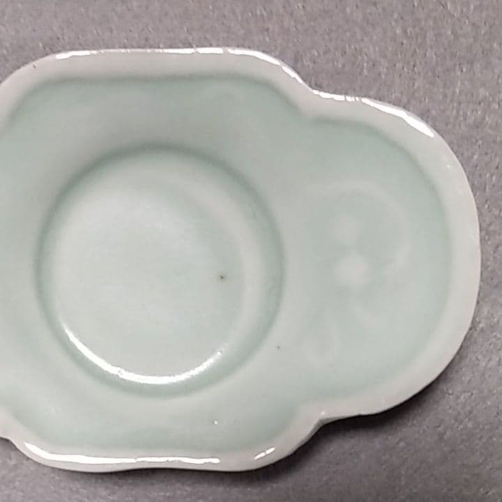 古伊万里青磁茶托　(NO3)　古伊万里茶托　茶道具　煎茶道具　古伊万里茶托