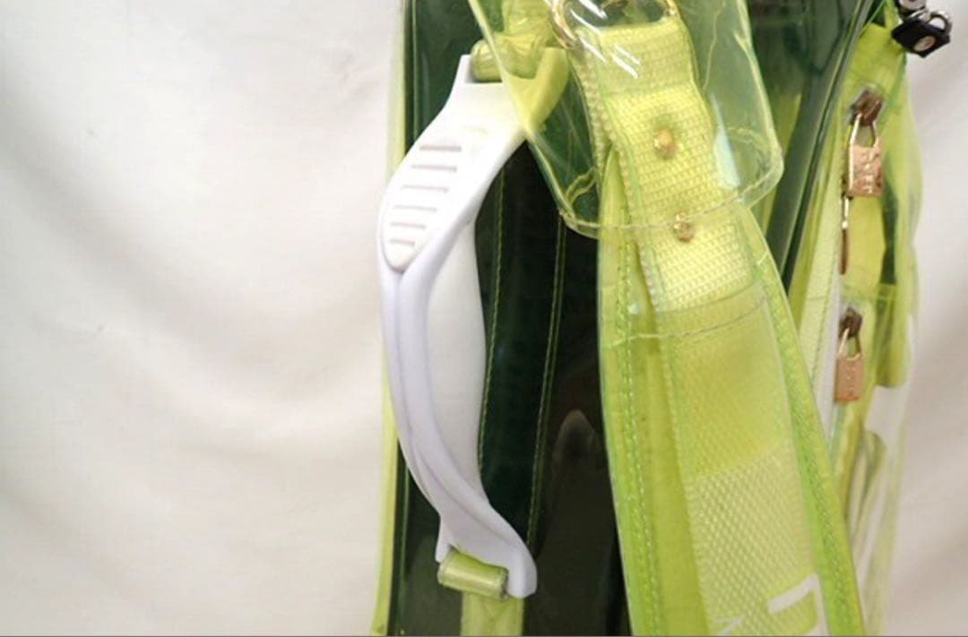 muta marine クリアイエロー キャディバッグ