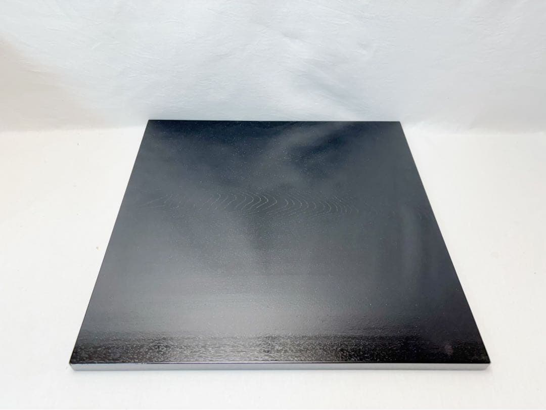 未使用 茶道具 木製柿合塗り 大板 敷板 42.5cm×42.5cm茶道 置板