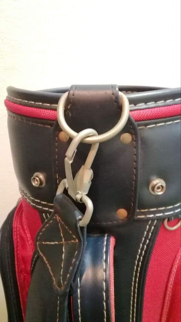 Ralph Lauren Polo Golf キャディバッグ ネイビー/レッド