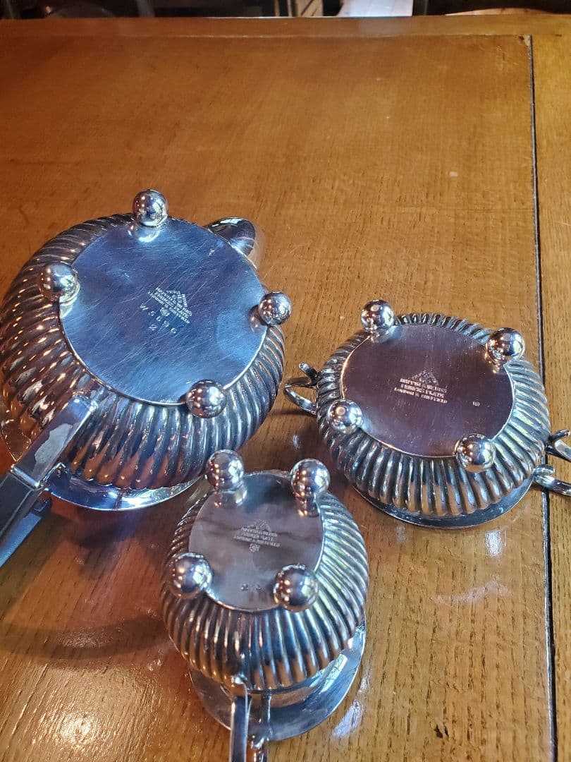 アンティーク マッピン&ウェッブ ティーセット プリンセスプレート 1895年頃