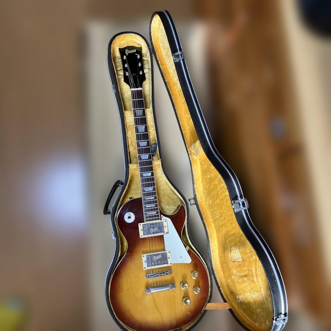 ジャパンビンテージ Grecoグレコ グネコ レスポール 音出OK 劇鳴 中古品