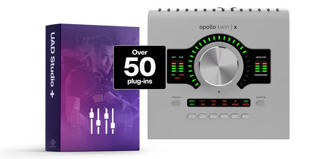 DTM・DAW Apollo Twin X QUAD | Gen 2 Studio+