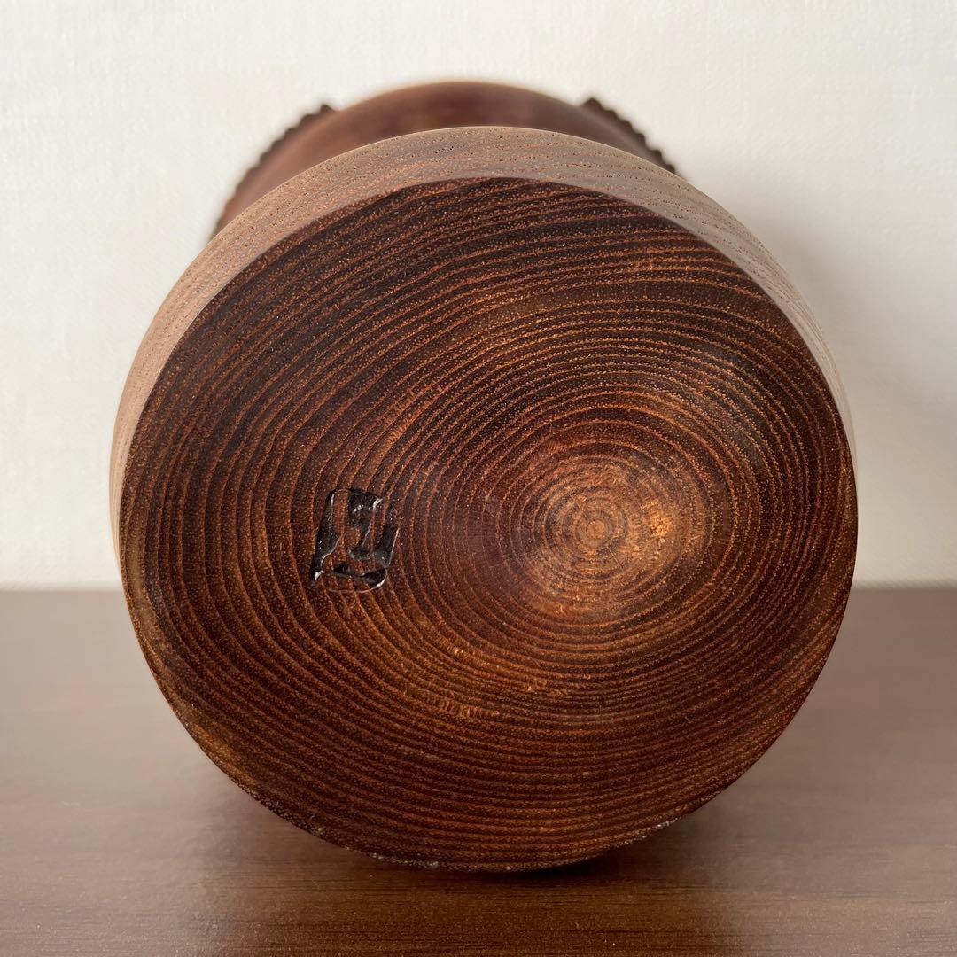 村上 けん一 創作 こけし kokeshi doll 人形 木製 可愛い レトロ