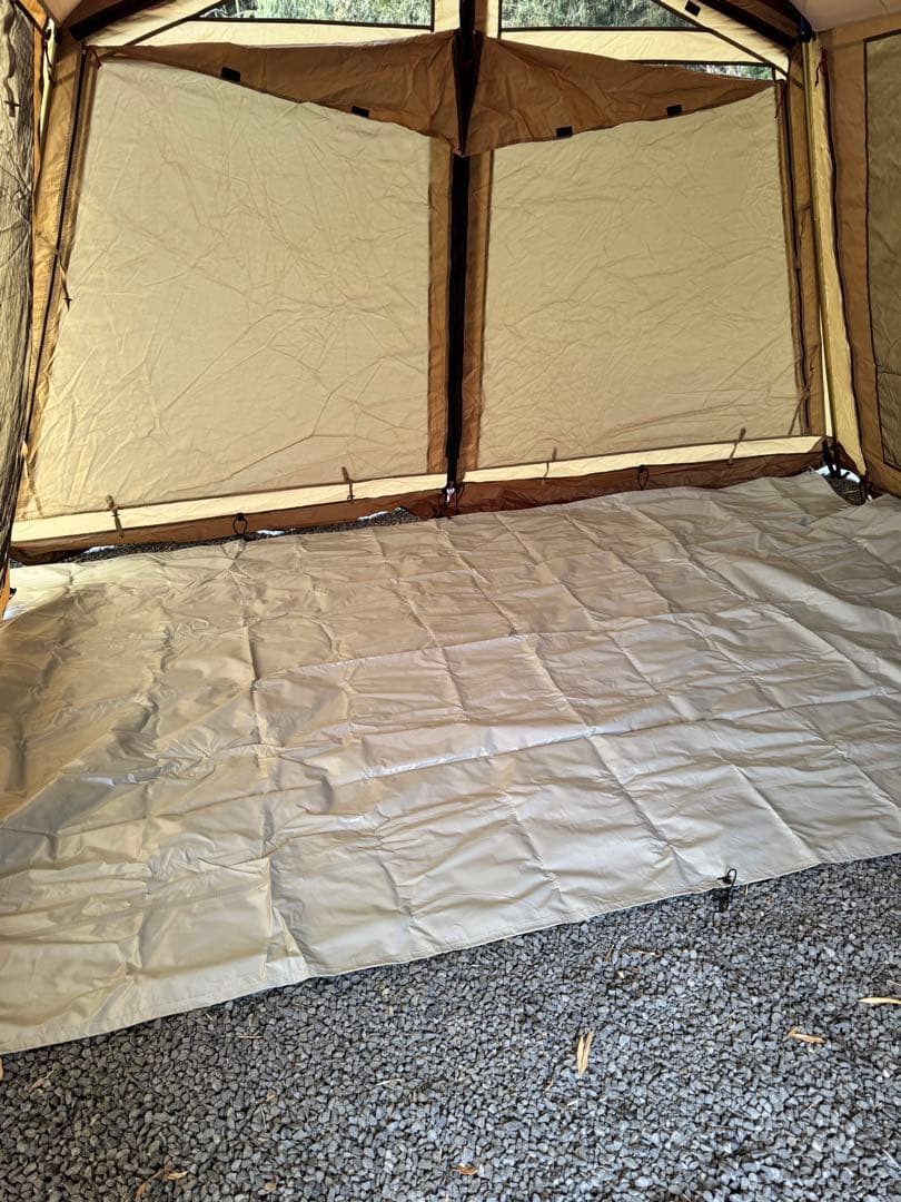 オガワ　ロッジシェルターⅡ インナーテント　グランドシート付き