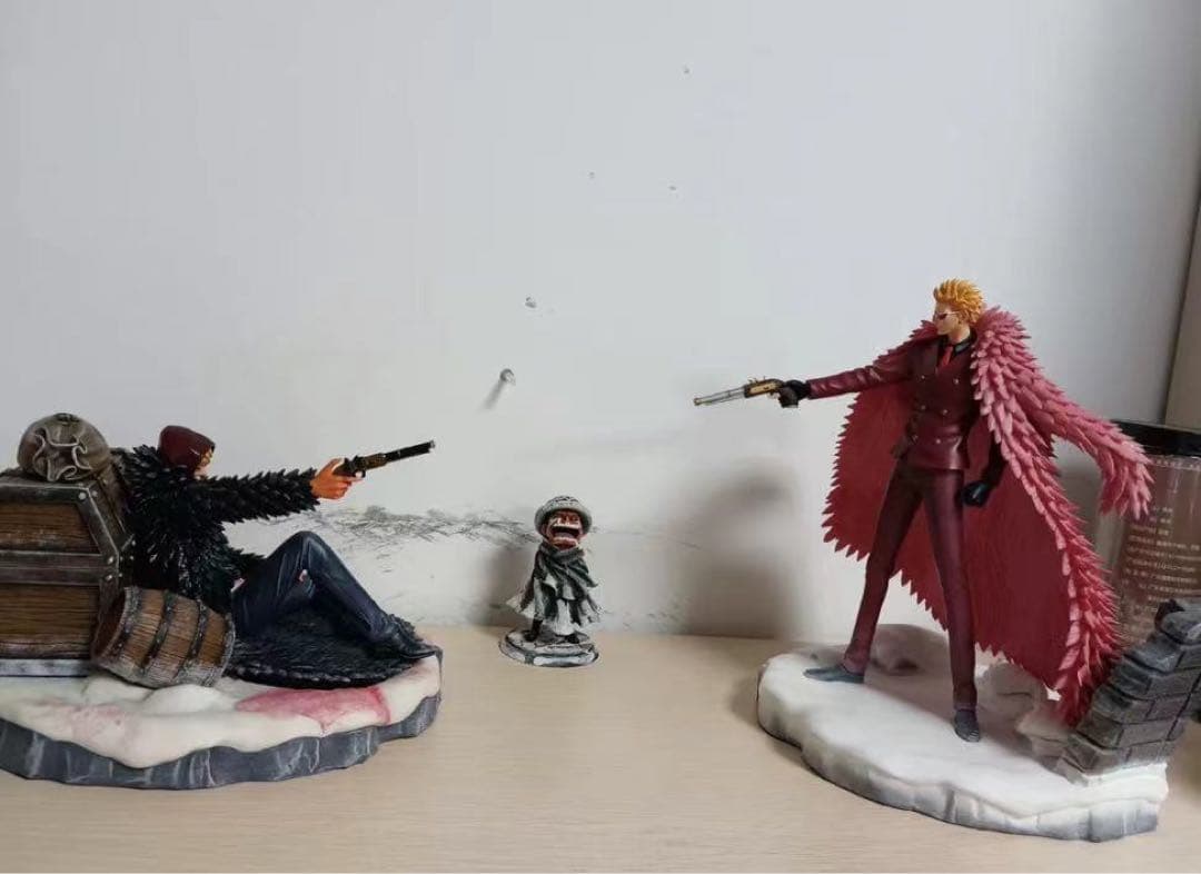 ワンピース ドフラミンゴ vs コラソン ガレージキット ガレキ スタチュー