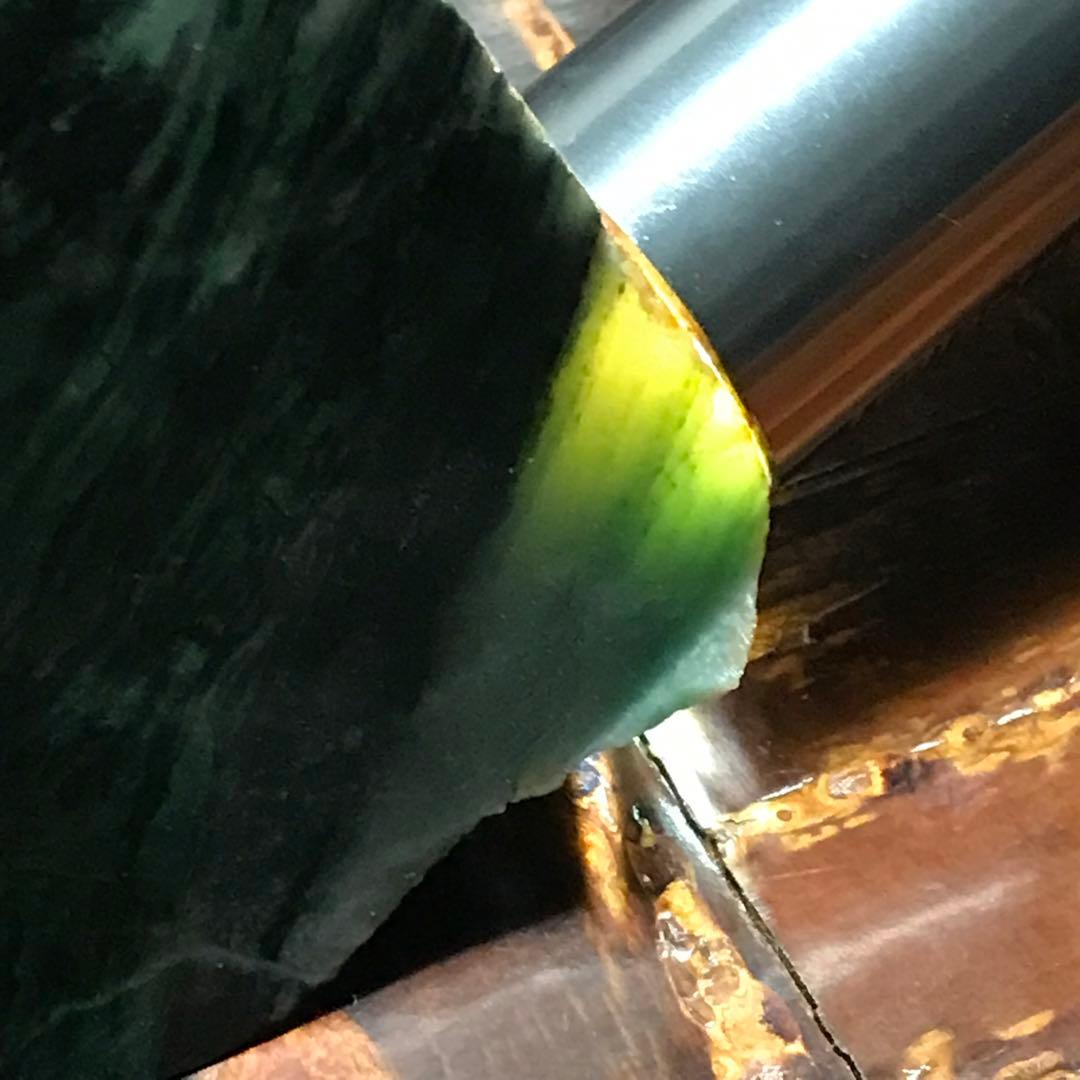 コスモクロア＋ヒスイ　原石　495g