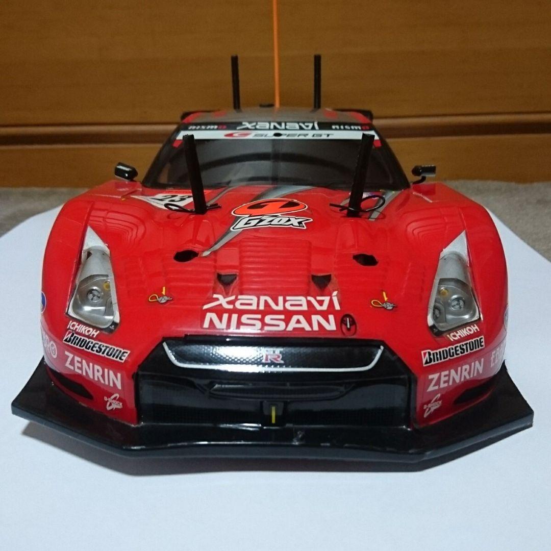 ★送料込 OP多数 タミヤ GT-R TT-01 メカ付 走行少なめ 動作確認済