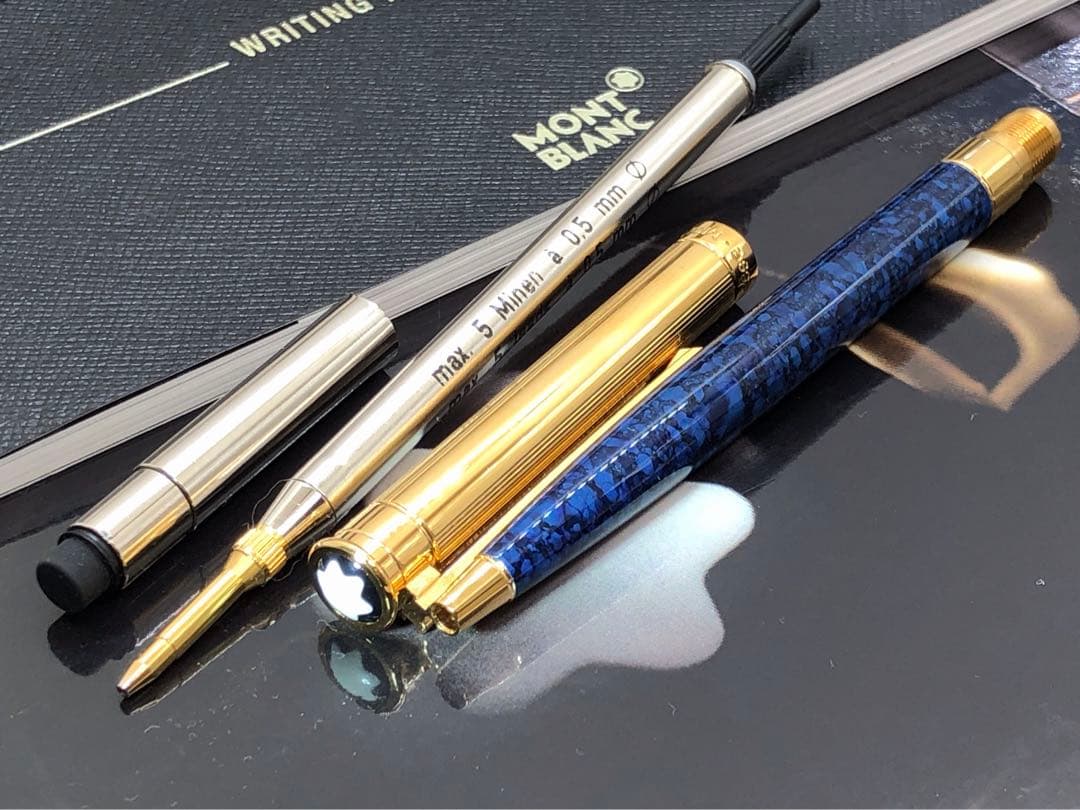 ⭐️幸運を引き寄せるラピス・デザイン⭐️モンブラン・ノブレス・ドゥエ⭐️未使用逸品⭐️
