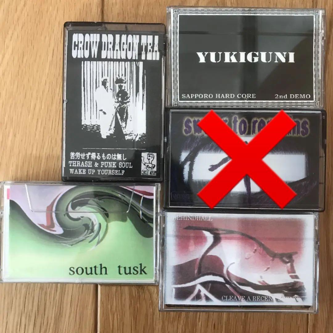 【バラ売り専用】 ハードコアバンド デモテープ 2