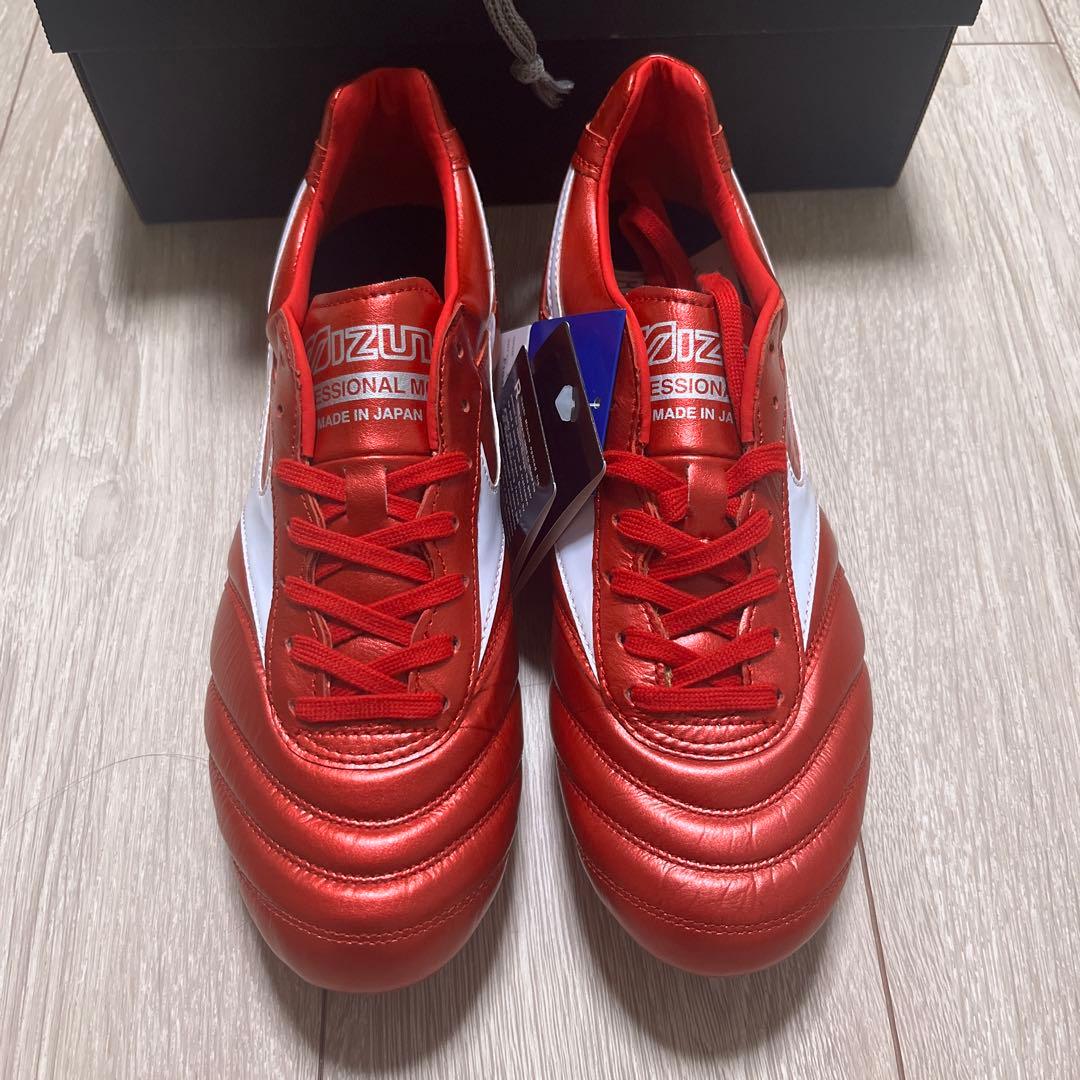 ミズノ モレリア2JAPAN パッションレッド 26センチ