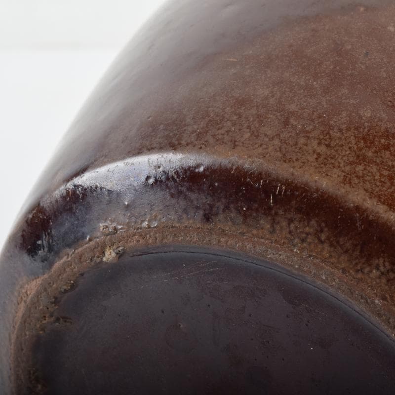 茶道具　瀬戸焼　古瀬戸　水指　時代箱付　V　6950