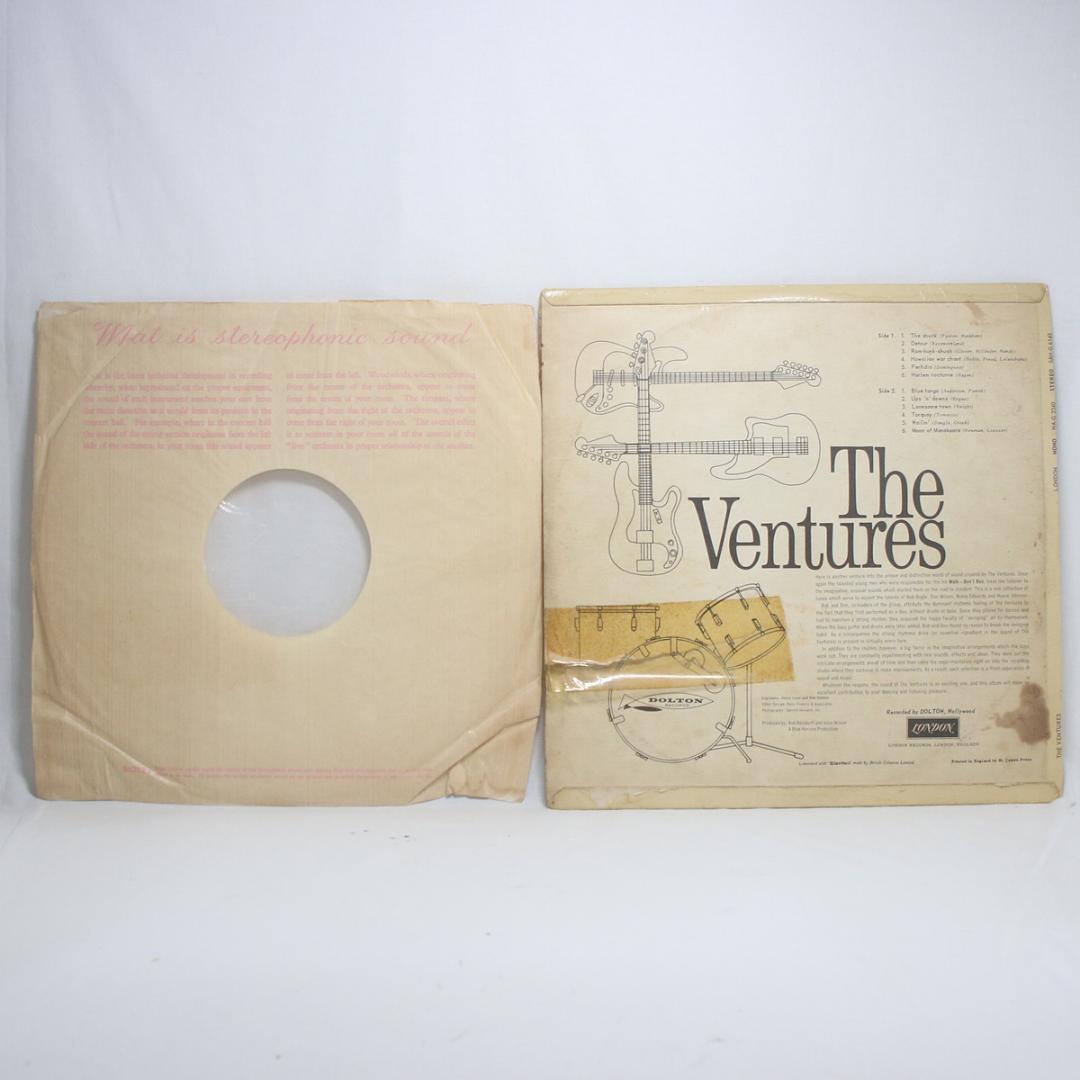 英LP The Ventures ステレオ初期UK盤 Stereo ジャケット悪