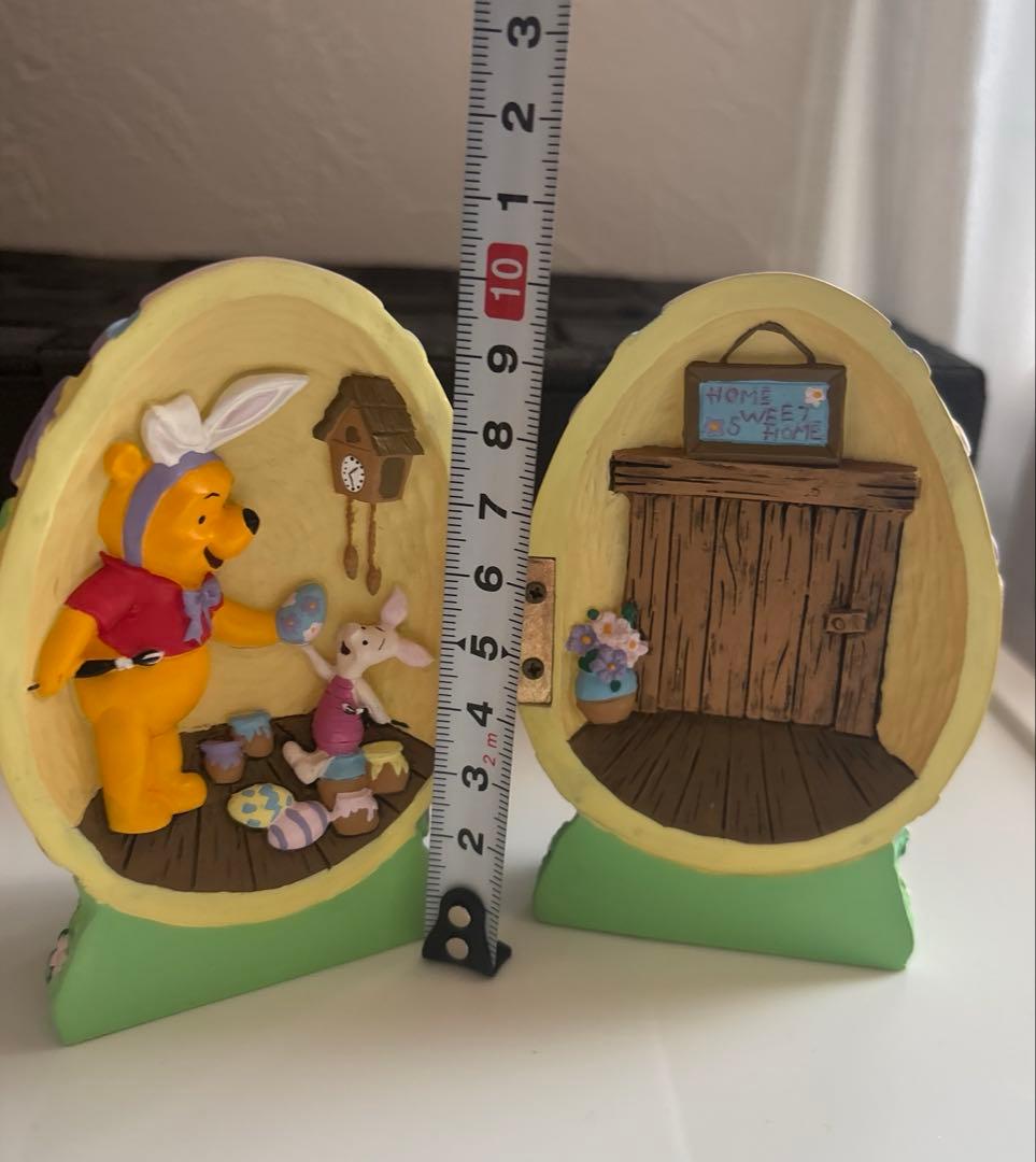 ディズニー　くまのプーさん　イースター　エッグ　置物　フィギュア