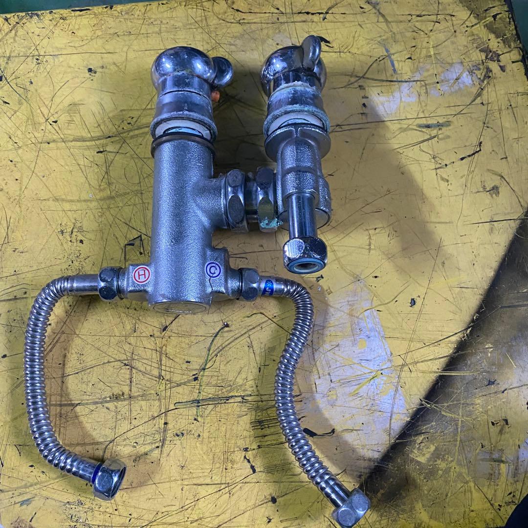 大広製シャンプーボール　上部サーモ、止水コック