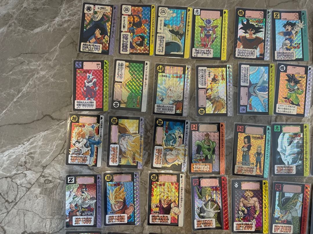 ドラゴンボールカードダス　87種87枚　(並品-下品) 当時物