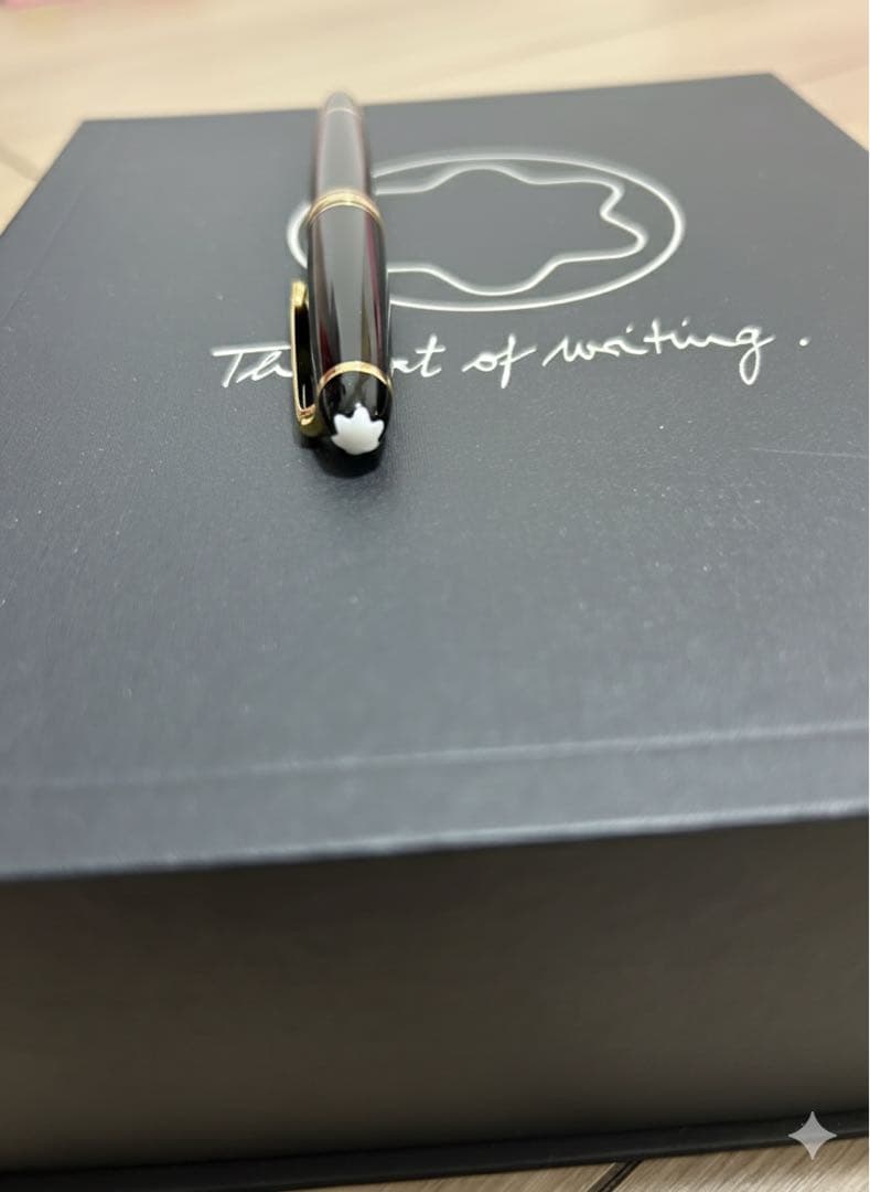 【未使用】モンブラン マイスターシュテュック 万年筆 セット ゴールド