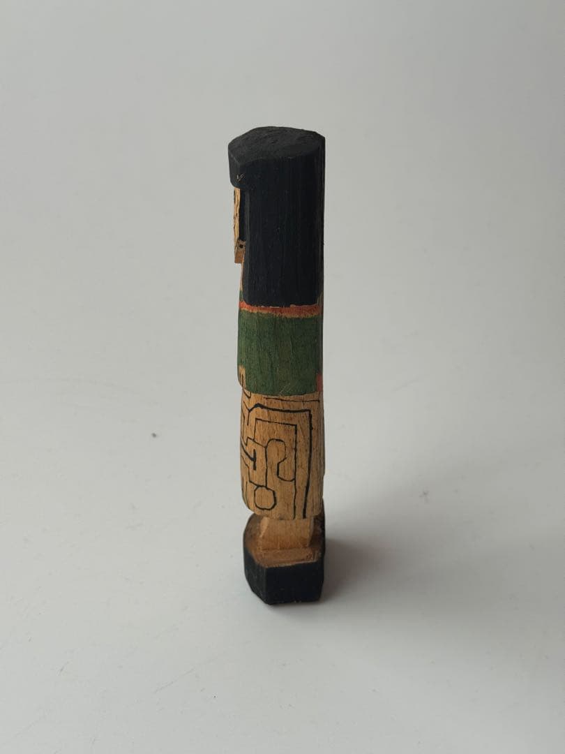 シピボ族 南米 ペルー アマゾン 木彫人形 フォークアート 民藝 アンティーク