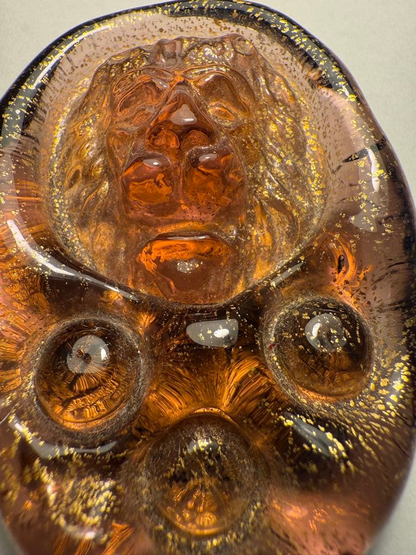 その他 murano glass lion vintage paper weights