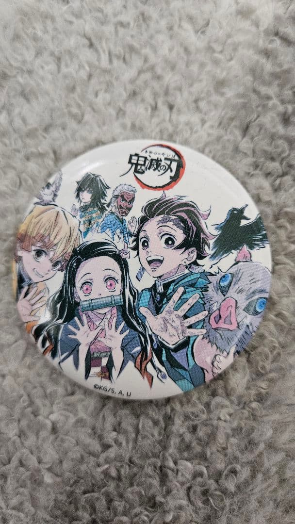 鬼滅の刃 幕間画缶バッジ 9点セット 冨岡義勇 胡蝶しのぶなど