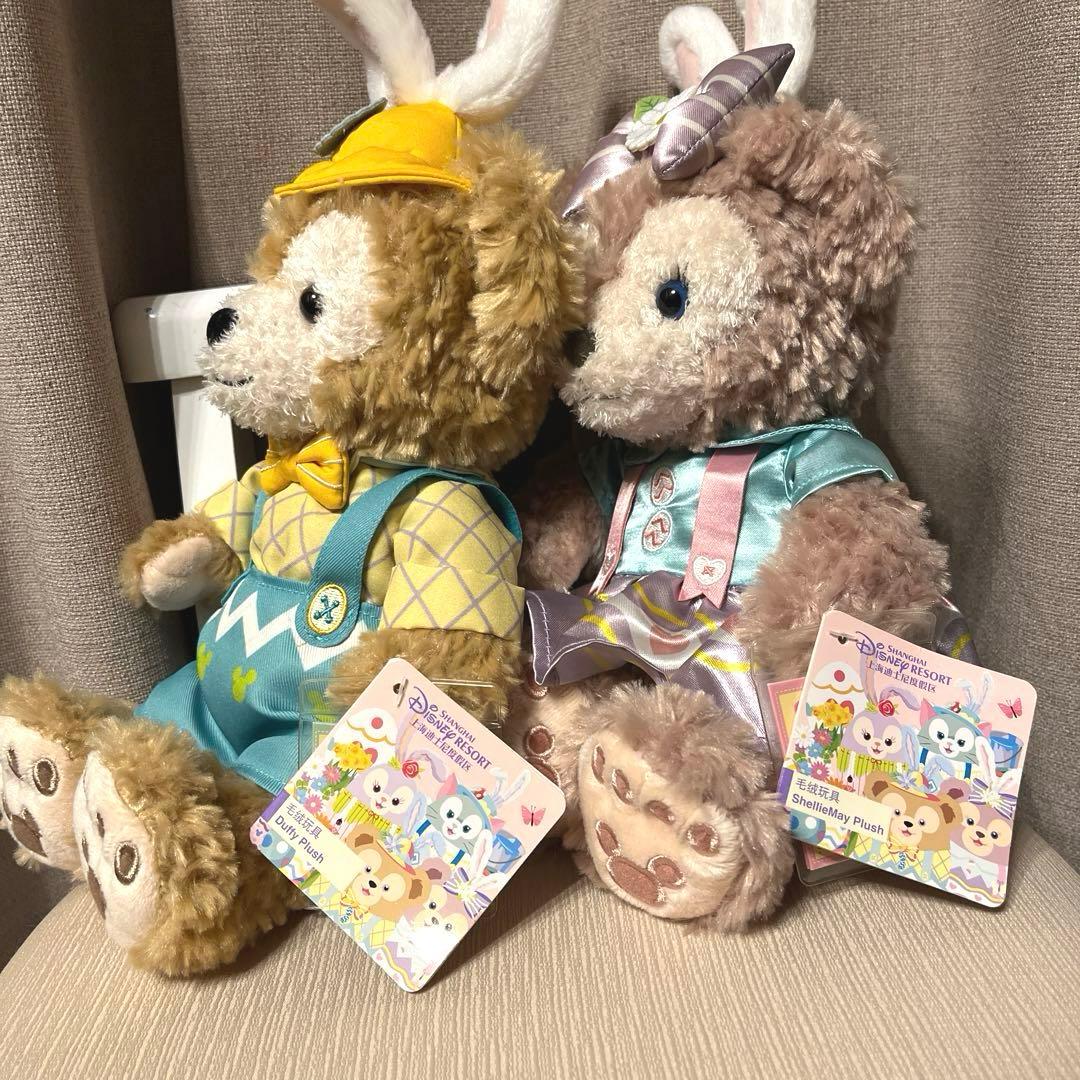 上海ディズニー ダッフィー シェリーメイ イースター SS ぬいぐるみ
