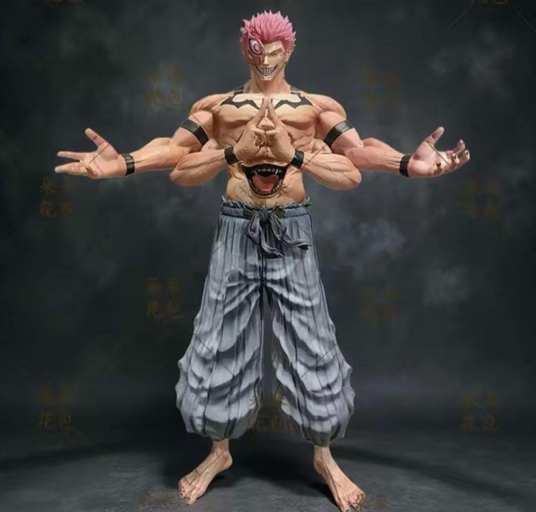 呪術廻戦 両面宿攤 GKスタチュー 悪魔王 モ デルフィギュア