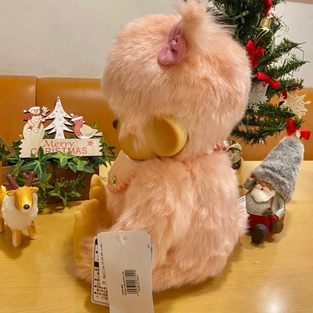 希少　モンチッチぬいぐるみピンクK.yamasaki Limited セキグチL