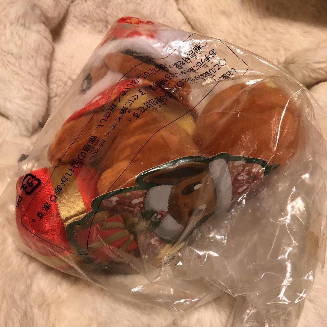 ポケモンセンター　イーブイ　サンタクリスマス　ポケモン　ぬいぐるみ