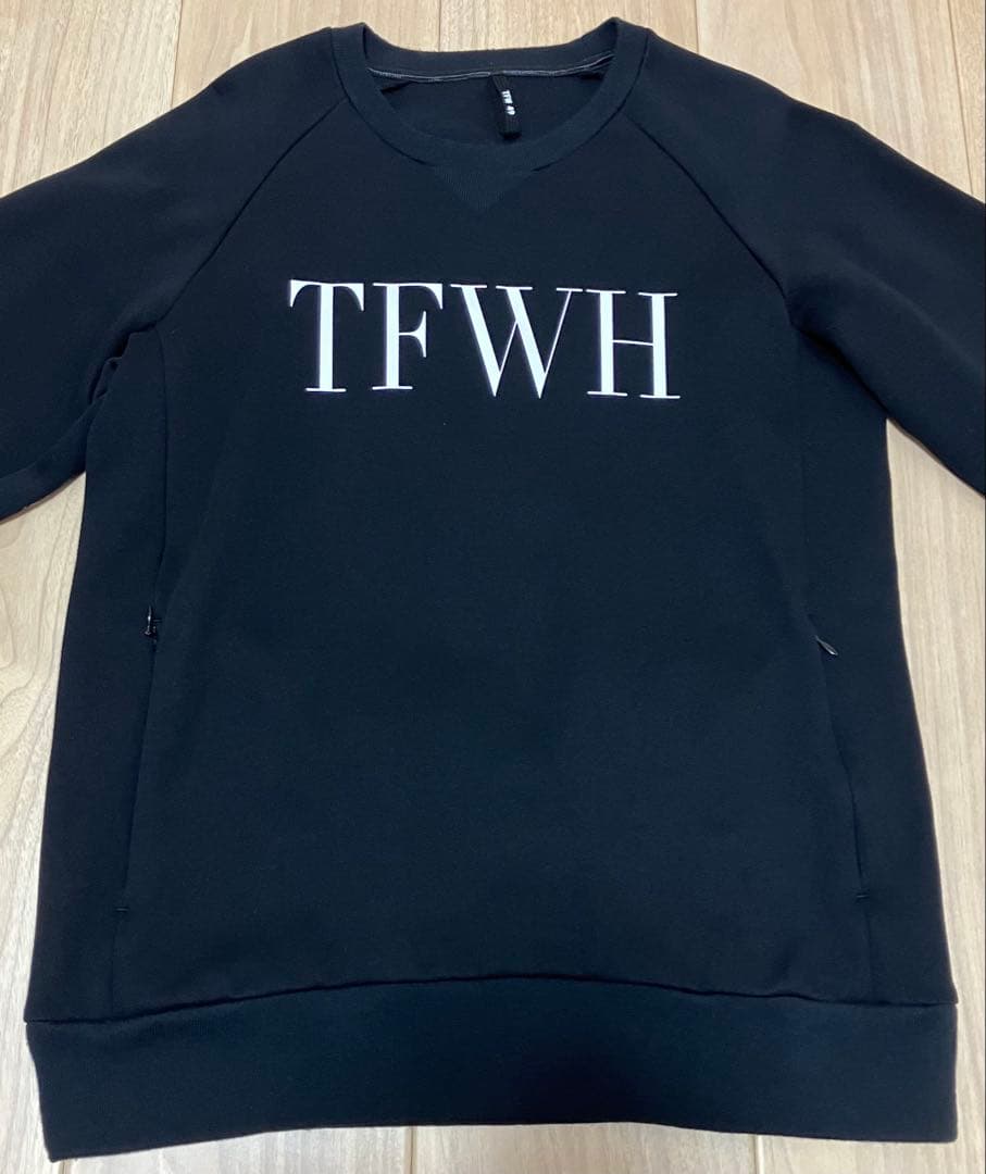 【美品】TFW49 ティーエフダブリューフォーティーナイン　スウェット4 黒