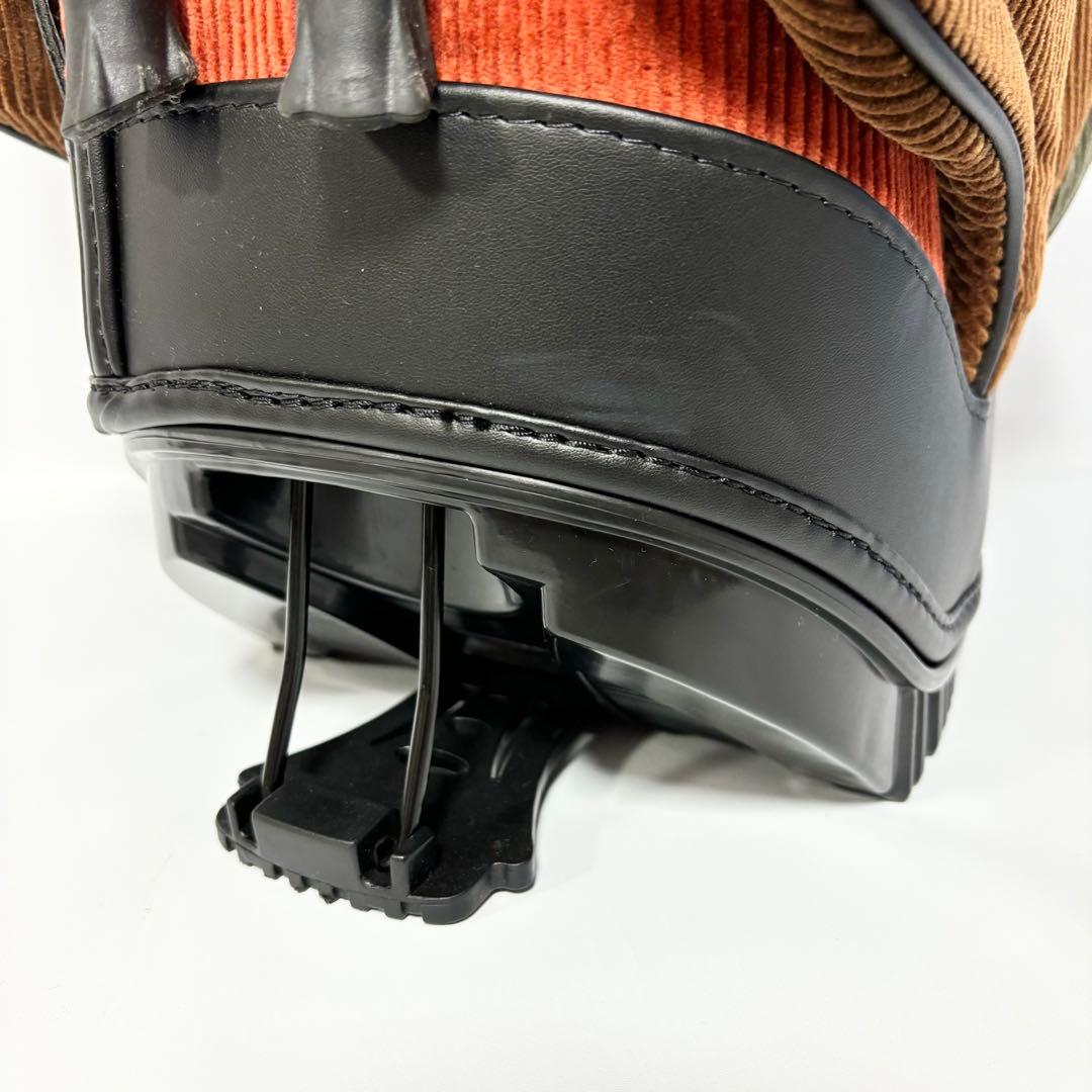 新品 ガジェヘラ ゴルフ コーデュロイ キャディー バッグ カーキ