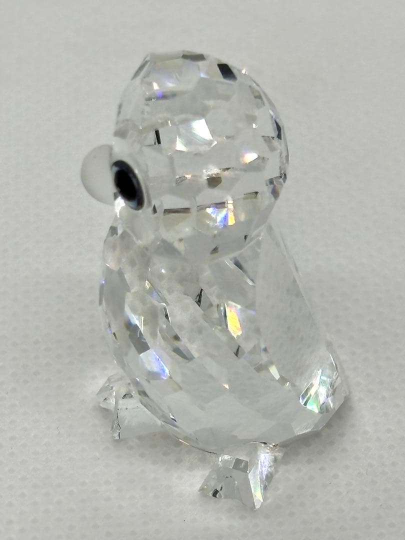 #スワロフスキー クリスタル フクロウ 2体セットP-5