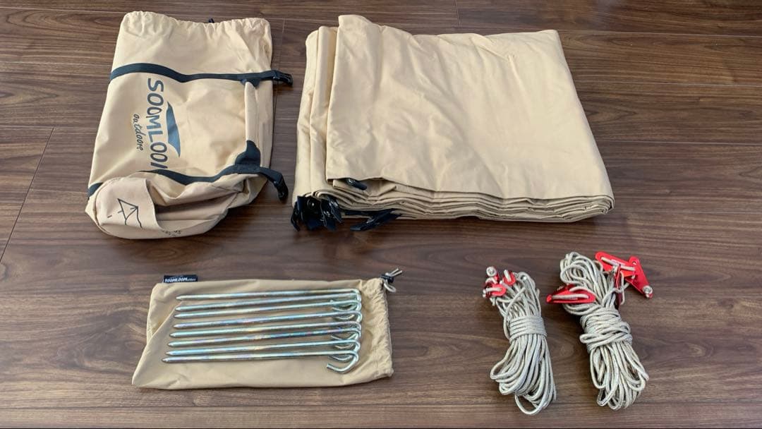 未使用 Soomloom TCレクタタープ Adranus 3.0ｍX3.85ｍ