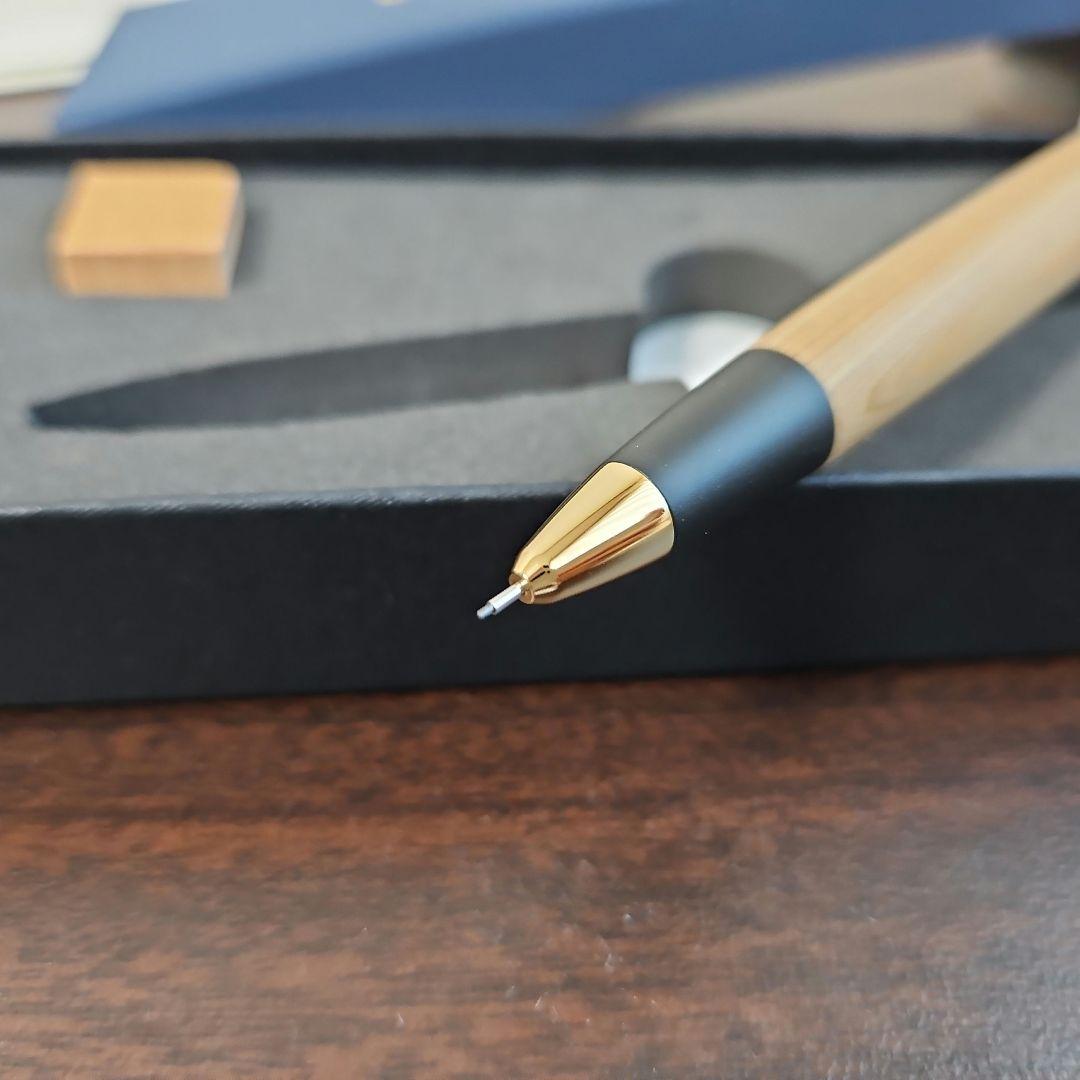野原工芸　新型　シャープペンシル　木曽檜　0.5mm
