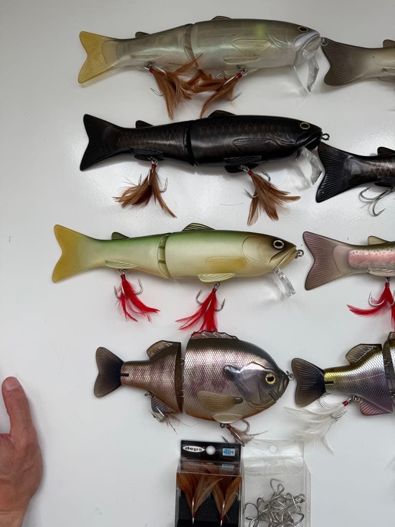 ニューサイレントキラー250 ニュースライドスイマー250 ブルシューターデプス