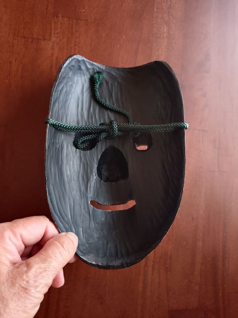 能面　童子 (無地桐箱付)