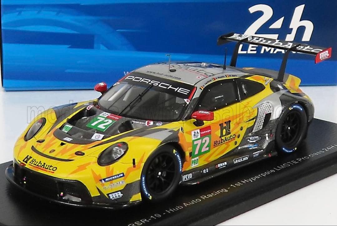 ミニカー 1/43 Porsche 911 RSR-19 HubAuto Racing