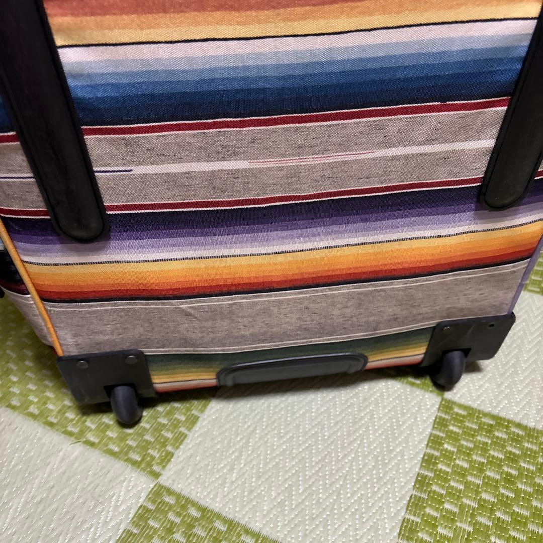 BURTON バートン　ストライプ柄 キャリー付きバックパック 内容量120㍑