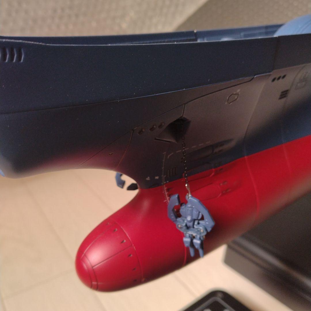 アシェット宇宙戦艦ヤマト　1/350完成品、専用アクリルケース、バインダー付