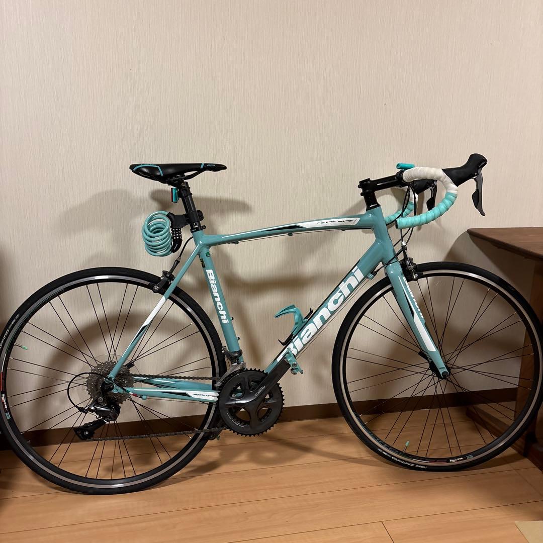 Bianchi ロードバイク 水色