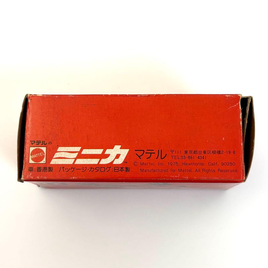 Hot Wheels Redline Red Baron 1969 日本版赤箱